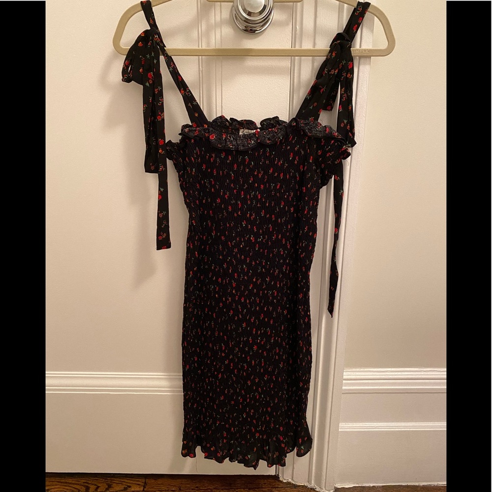 FREE PEOPLE Bella Smock Mini Dress
